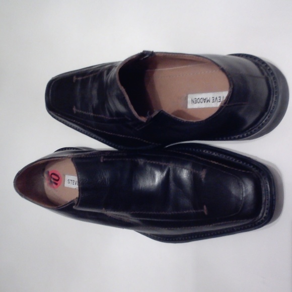 Mens brown shoes STEVE MADDEN SIZE 10 - Picture 2 of 3
